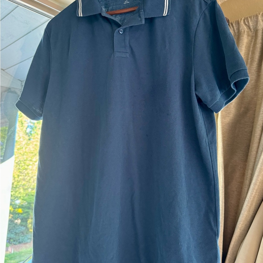 Old Navy Dark Blue Polo Shirt